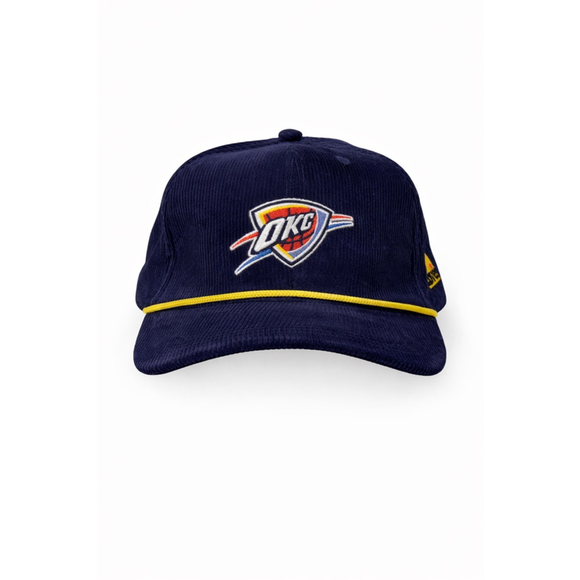 BDA Sports Other - Vintage 2013 OKC Thunder Navy Corduroy Snapback Hat BDA Sports Basketball NBA